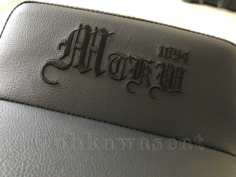 バイクシート刺繍E-12/オリジナル刺繍画像-2