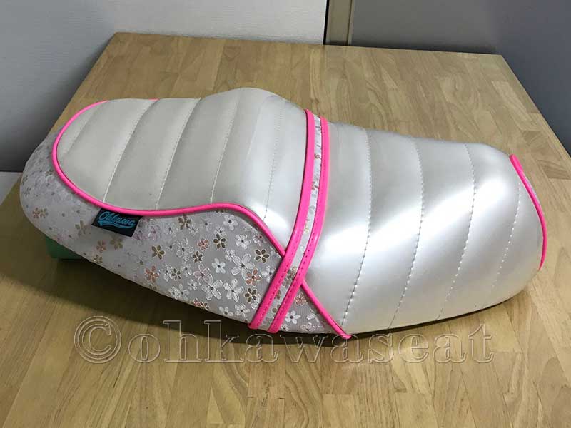 HONDA DIO　段シート加工 画像3