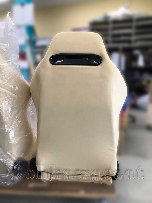 自動車シート張替えC-29/ランチア　デルタ　エヴォリツォーネⅡ　シート張替え後　背面