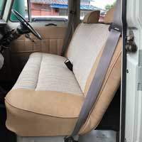 C-32三菱JEEP J38 シート・内装張替え サムネール画像