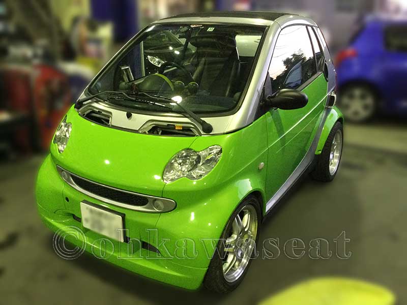 C-33 smart ドアセンタートリム張替え