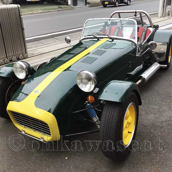 C-34 ケータハムsuper7 シート張替え