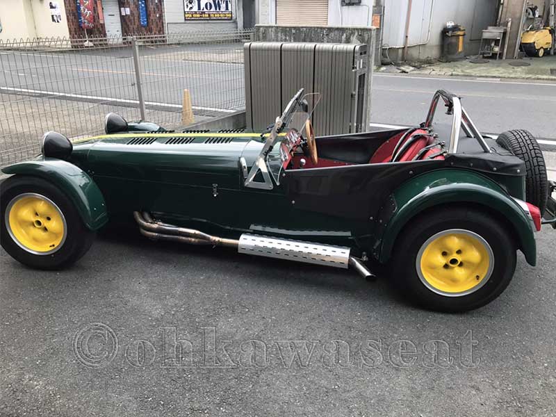自動車シート張替えC-34/ケータハムsuper7　シート張替えsuper7装着後