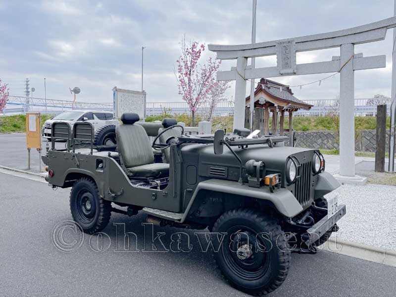 C-39 JEEP シート張替え-車両全景