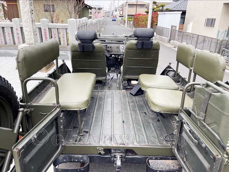 自動車シート張替えC-39/JEEP　シート張替え-3