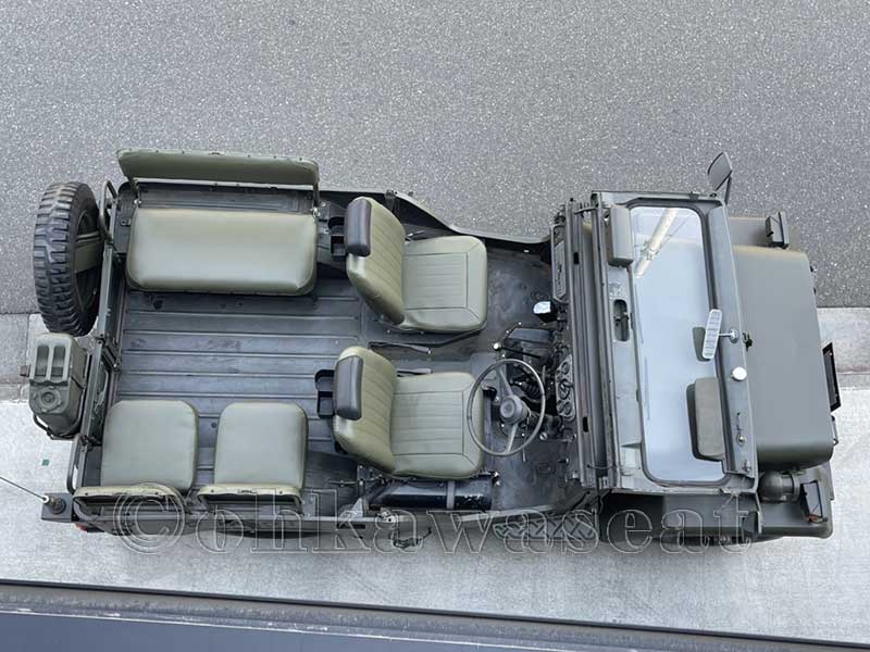 自動車シート張替えC-39/JEEP　シート張替え-4