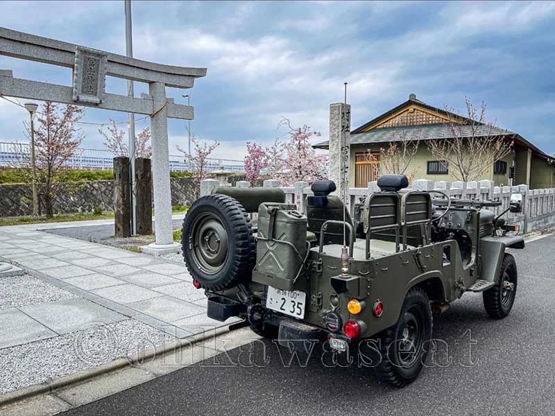 自動車シート張替えC-39/JEEP　シート張替え-車両全景3