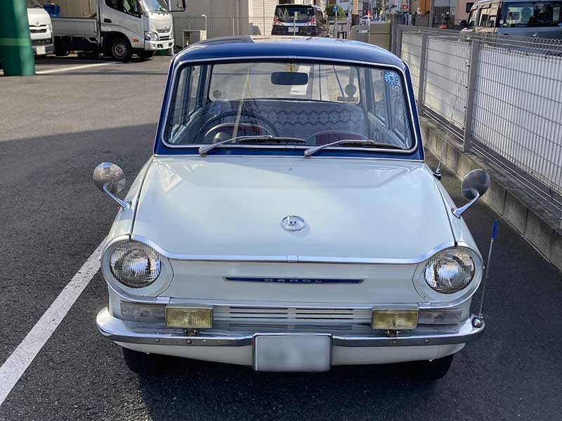 自動車シート張替えC-44/マツダ　キャロル360-3