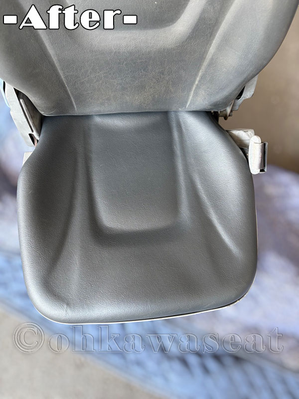 その他の製作 O-17/建設機械　KOMATSUミニ油圧ショベル　PC30MR　オペレーターシートカバー製作