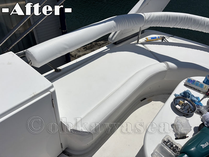 S-21 インフィニティ シート張替え後