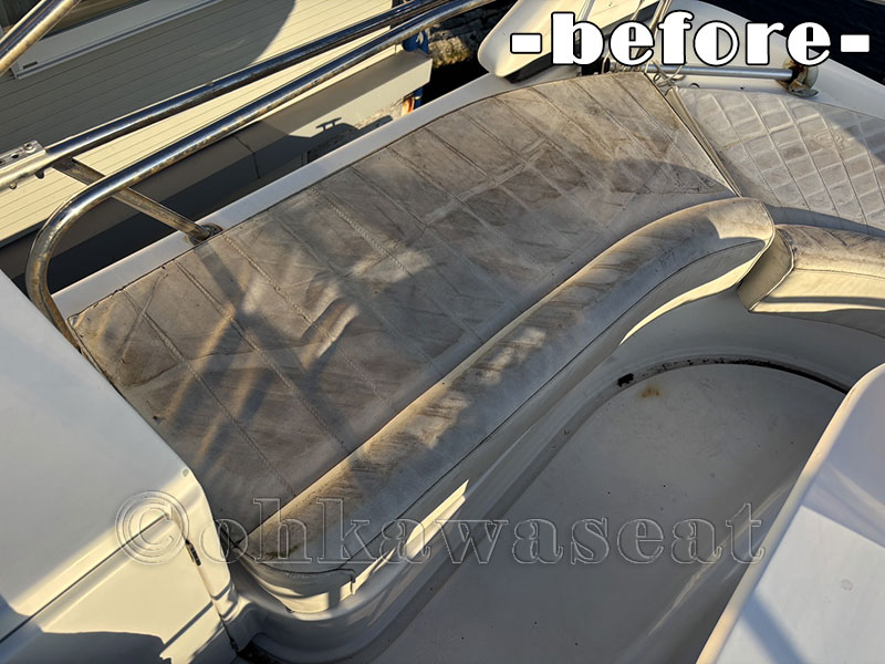 S-21 インフィニティ シート張替え施工前