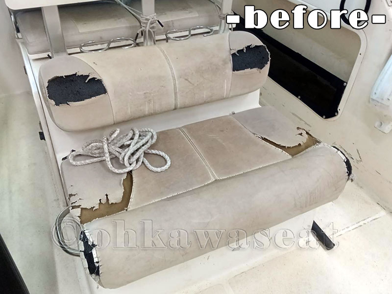 S-22 プルジット シート張替え施工前-1