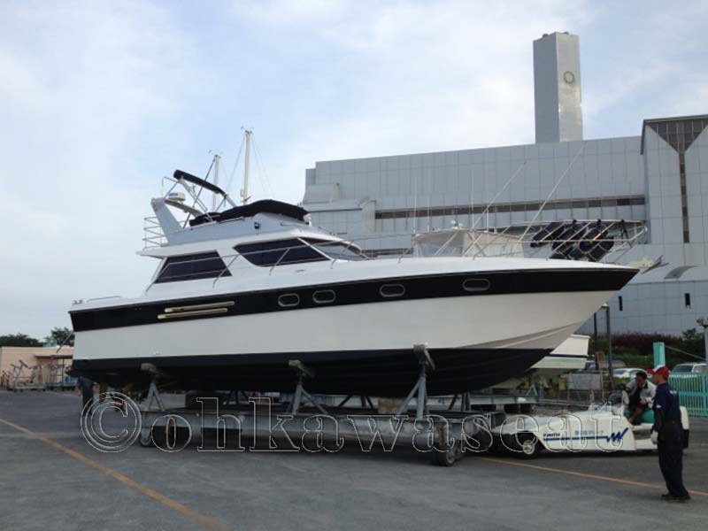 S-2夢の島マリーナ　クルーザー　外装塗装　施工後画像3