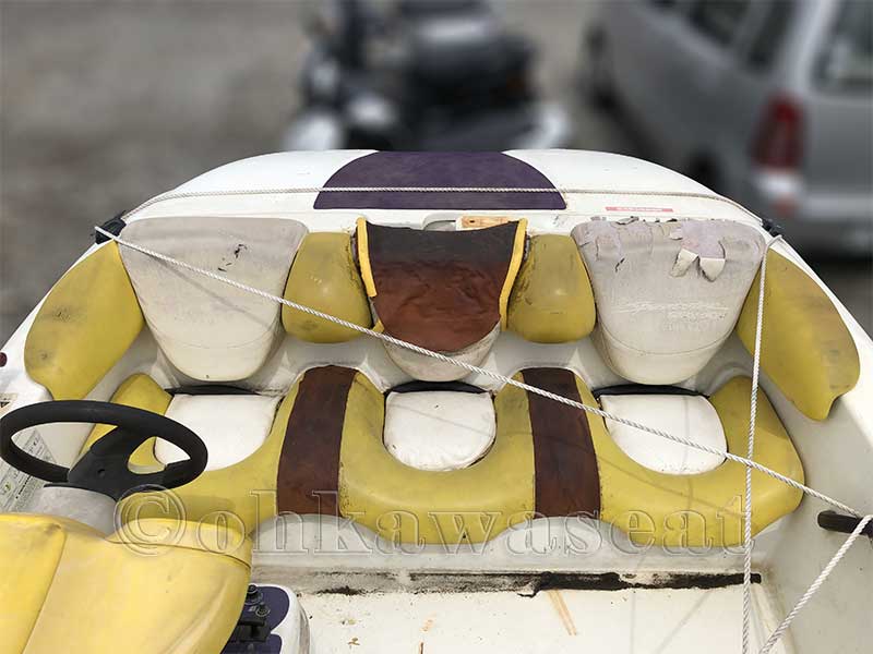 S-6 SEA DOO SPEED STAR　シート張替え前