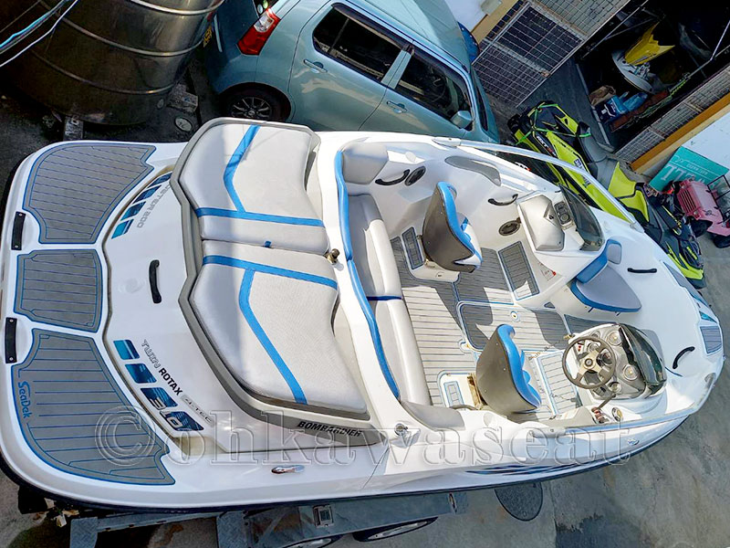 S-7 SEADOO　　SPEED STAR　200　シート張替え-9