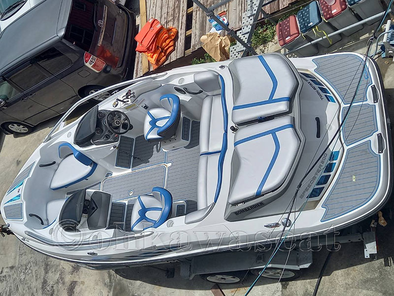 S-7 SEADOO　　SPEED STAR　200　シート張替え-10