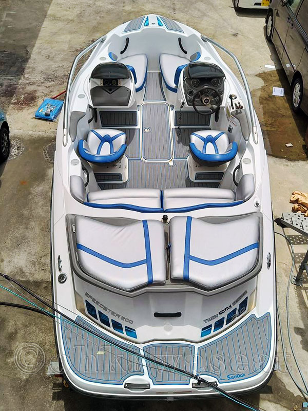 S-7 SEADOO　　SPEED STAR　200　シート張替え-11