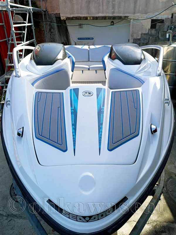 S-7 SEADOO　　SPEED STAR　200　シート張替え-14